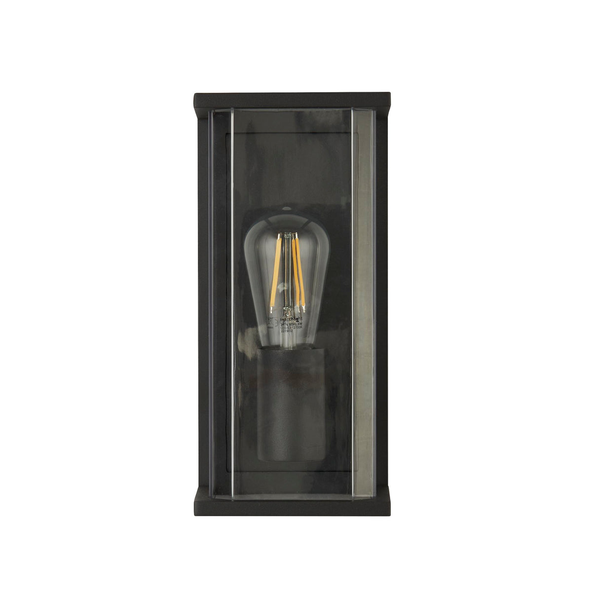 Searchlight Electric Picadilly Outdoor Wall Light - Grey Metal & Polycarbonate 8208GY