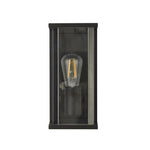 Searchlight Electric Picadilly Outdoor Wall Light - Grey Metal & Polycarbonate 8208GY