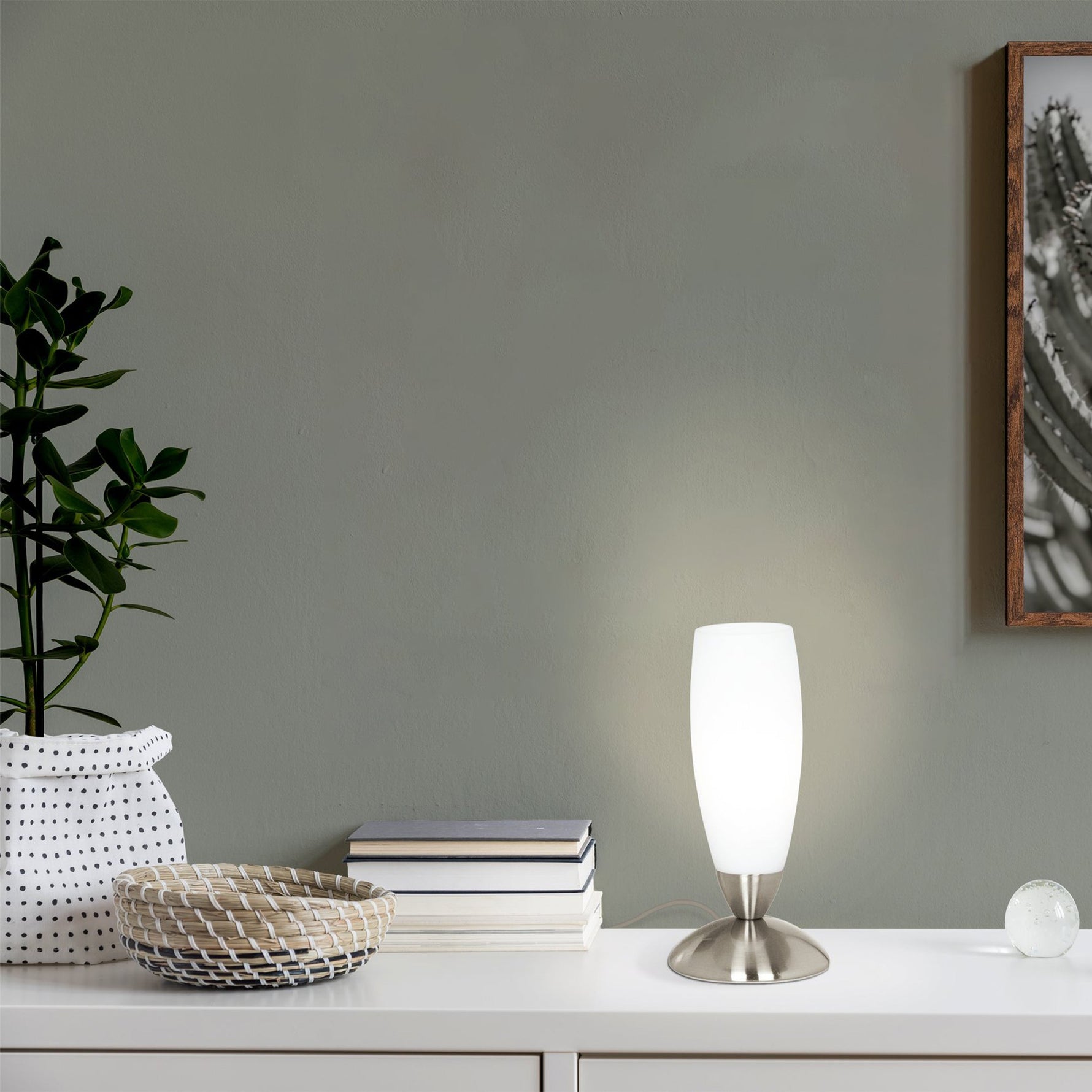 Eglo EU VENTO?2 LED Outdoor Wall/Ceiling Light – Stainless Steel, Warm White, IP44 Exterior Lighting product image - Endon Lighting from First Light Direct with great prices and fast UK delivery