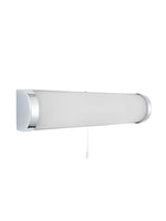 Searchlight Electric Poplar  2Lt Wall Light - Chrome Metal & Opal Glass 8293CC