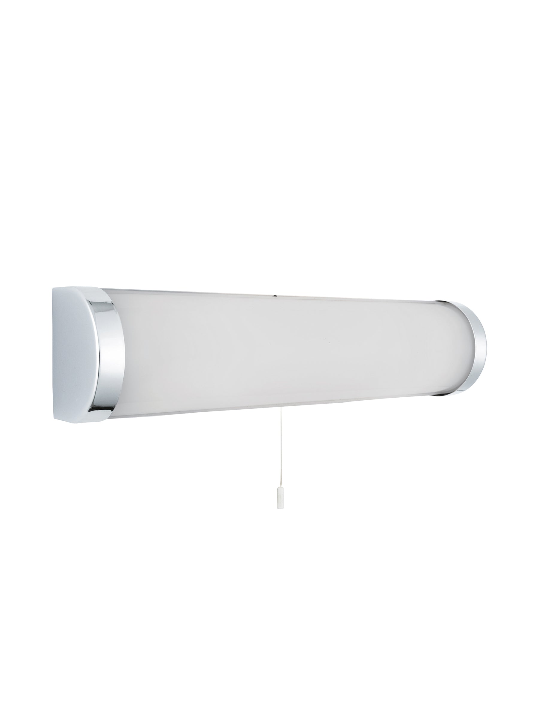 Searchlight Electric Poplar  2Lt Wall Light - Chrome Metal & Opal Glass 8293CC