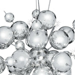 Searchlight Electric Molecule 12Lt Pendant  - Polished Chrome Metal & Glass 8312-12CC