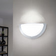 Eglo EU PLANET?1 Wall Light – Chrome Steel with Painted Glass Shade, E27, Indoor Lighting
