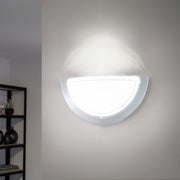 Eglo EU PLANET?1 Wall Light – Chrome Steel with Painted Glass Shade, E27, Indoor Lighting