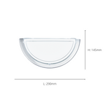 Eglo EU PLANET?1 Wall Light – Chrome Steel with Painted Glass Shade, E27, Indoor Lighting