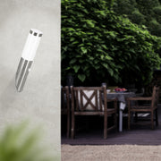Eglo EU Helsinki Outdoor Wall Light with Motion Sensor, Stainless Steel
