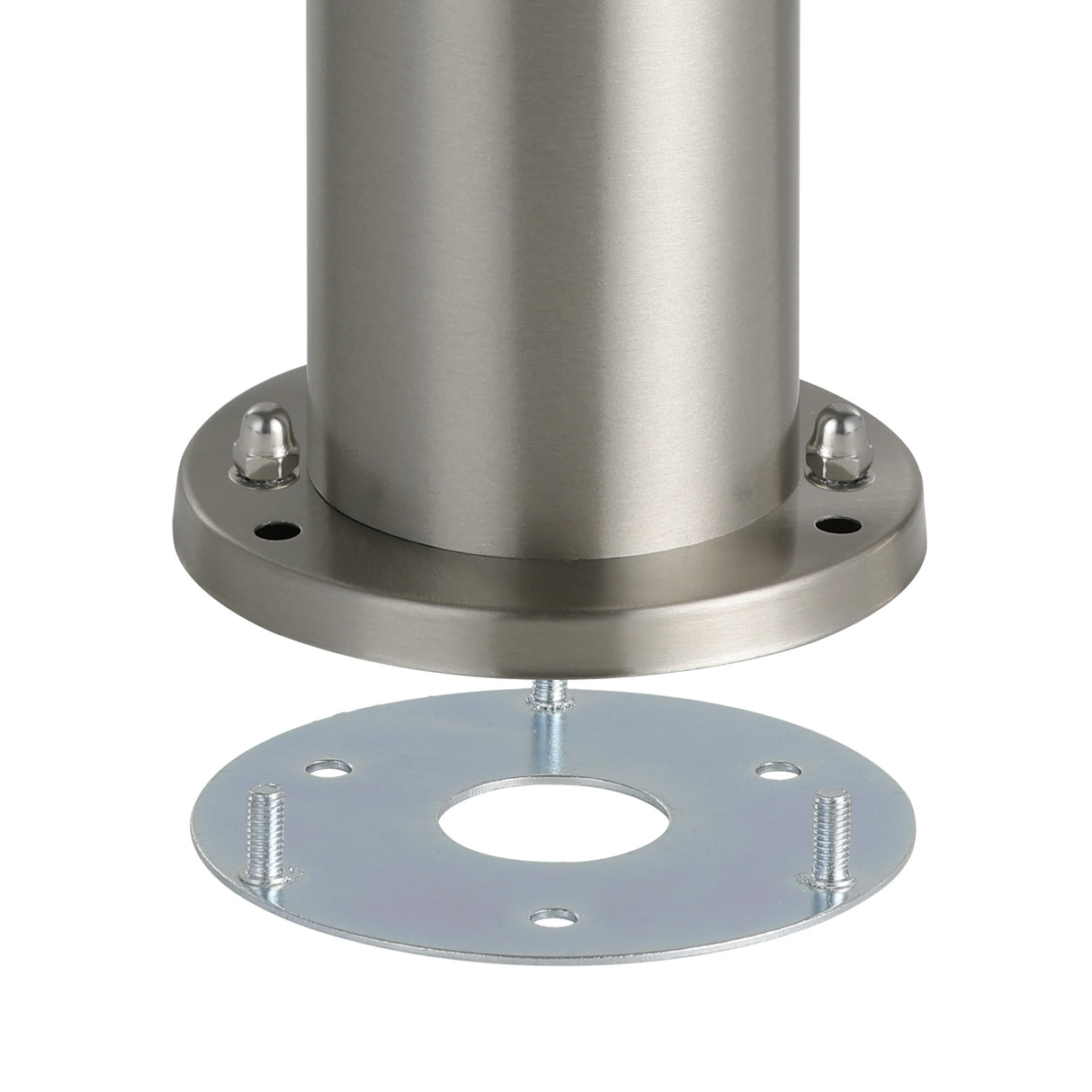 Eglo EU Helsinki Stainless Steel & Plastic Outdoor Path Light With Motion Sensor, 45cm