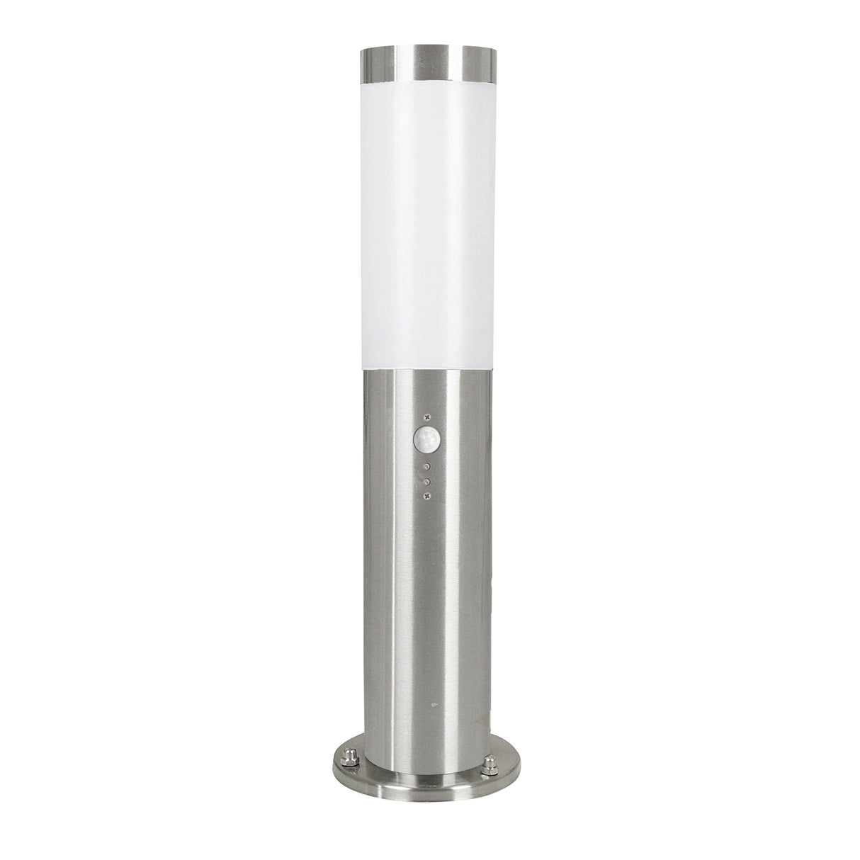 Eglo EU Helsinki Stainless Steel & Plastic Outdoor Path Light With Motion Sensor, 45cm