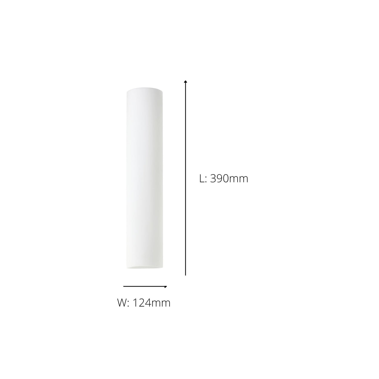 Eglo EU ZOLA Wall Light – Opal Glass Indoor Wall Lamp, E14, White Finish