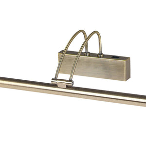 Searchlight Electric Majorca  Picture Light - Antique Brass Metal 8343AB
