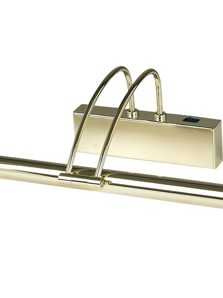 Searchlight Electric Majorca  Picture Light - Polished Brass Metal 8343PB