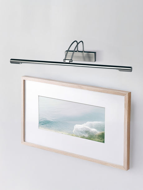 Searchlight Electric Majorca  Picture Light - Satin Silver Metal 8343SS