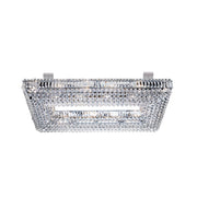 Vesuvius 26Lt Pendant  -   Chrome, Crystal Trim & Ball Drops