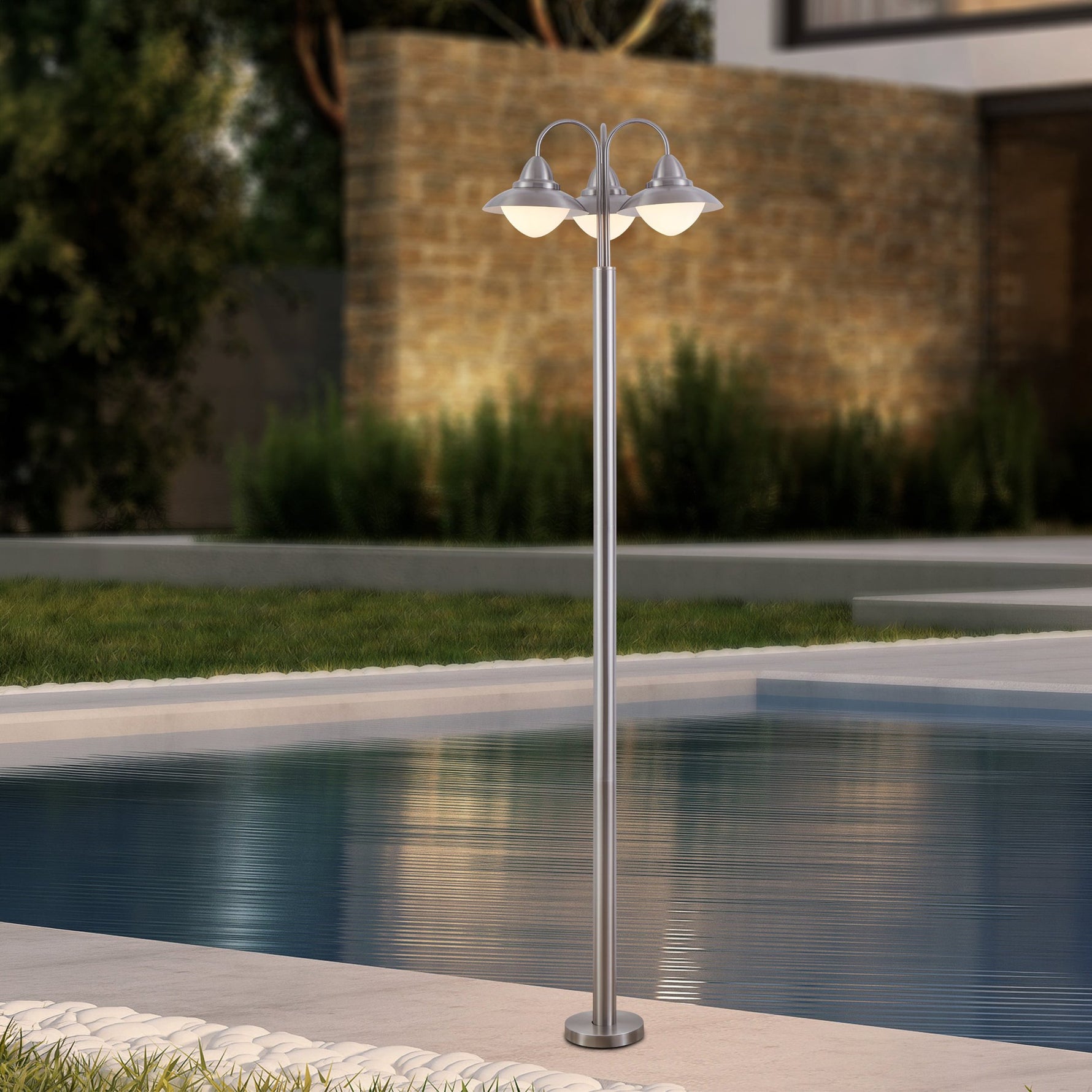 Eglo EU Buzz-LED Black Steel 4-Light Spotlight product image - Endon Lighting from First Light Direct with great prices and fast UK delivery
