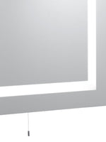Searchlight Electric Bathroom LED Rectangular Mirror  -  Mirrored Glass, IP44 8510