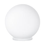 Eglo EU Rondo Art Deco Glass/Plastic White Table Lamp