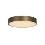 Palma LED Flush, Bronze Polycarbonate with