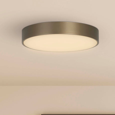 Searchlight Electric Palma LED Flush, Bronze Polycarbonate with 85431BZ