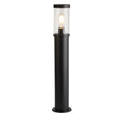 Bakerloo Outdoor Post - Black Metal & Polycarbonate