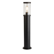 Bakerloo Outdoor Post - Black Metal & Polycarbonate