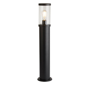 Bakerloo Outdoor Post - Black Metal & Polycarbonate