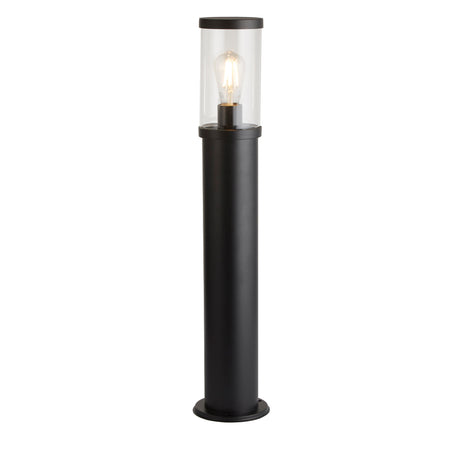 Bakerloo Outdoor Post - Black Metal & Polycarbonate
