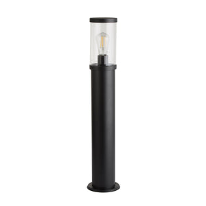 Searchlight Electric Bakerloo Outdoor Post - Black Metal & Polycarbonate 8631-730
