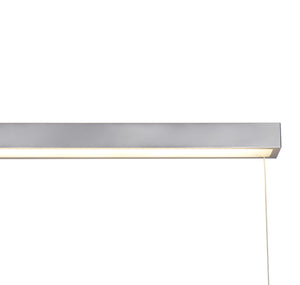 Searchlight Electric Venti Wall Light - Polished Chrome & Frosted Polycarbonate 86432-90