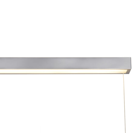 Searchlight Electric Venti Wall Light - Polished Chrome & Frosted Polycarbonate 86432-90
