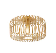 Crib Flush - Matt Gold Metal