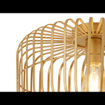 Searchlight Electric Crib Flush - Matt Gold Metal 86560GO