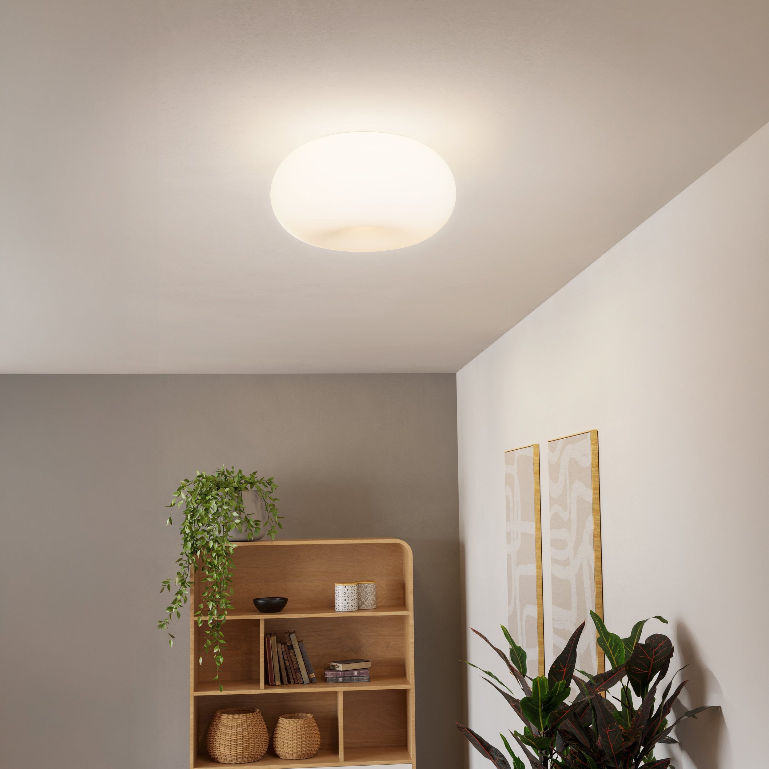 Eglo EU TABIANO LED Mirror Light – Chrome Bathroom Light, Cool White, Integrated LED, 600?lm