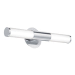 Eglo EU PALMERA Bathroom Wall Light – Chrome Steel, Opal Glass, E14, IP44 Bathroom Lighting