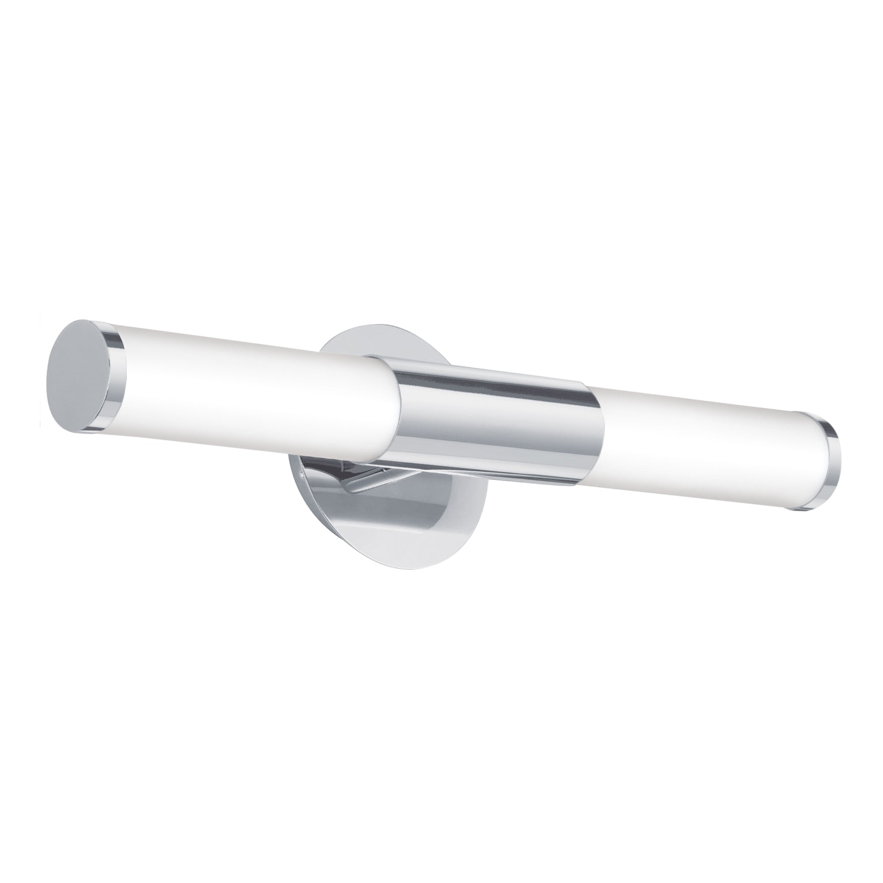 Eglo EU PALMERA Bathroom Wall Light – Chrome Steel, Opal Glass, E14, IP44 Bathroom Lighting