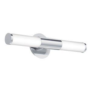 Eglo EU PALMERA Bathroom Wall Light – Chrome Steel, Opal Glass, E14, IP44 Bathroom Lighting