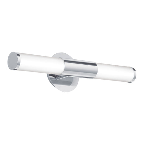 Eglo EU PALMERA Bathroom Wall Light – Chrome Steel, Opal Glass, E14, IP44 Bathroom Lighting