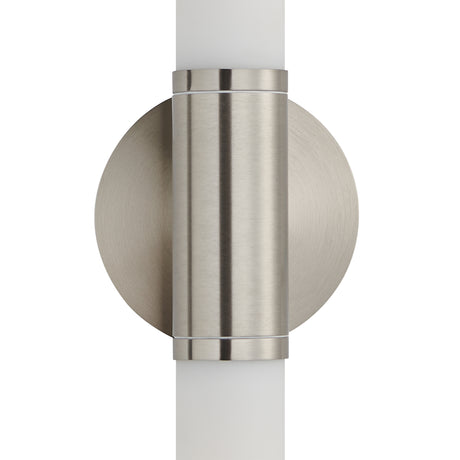 Eglo EU PALMERA Bathroom Wall Light – Satin Nickel Steel, Opal Glass, E14, IP44 Bathroom Lighting