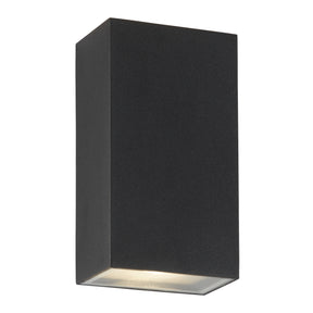 Stirling Outdoor Wall Light - Black Metal & Glass