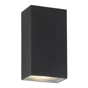 Stirling Outdoor Wall Light - Black Metal & Glass