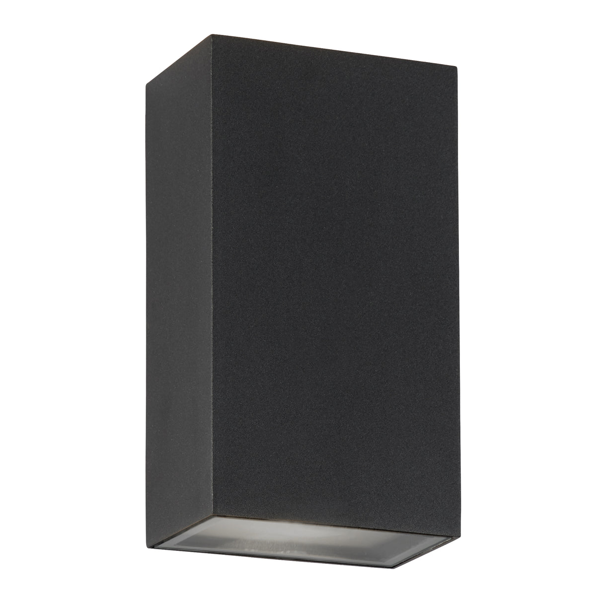 Searchlight Electric Stirling Outdoor Wall Light - Black Metal & Glass 8852BK