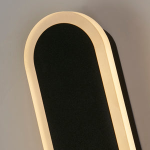 Searchlight Electric Bordo LED Outdoor Wall Light, Length 600mm, Black 88710-600