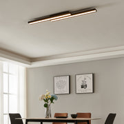 Eglo EU Saliteras-Z Smart Control LED Modern Black Steel Ceiling Light
