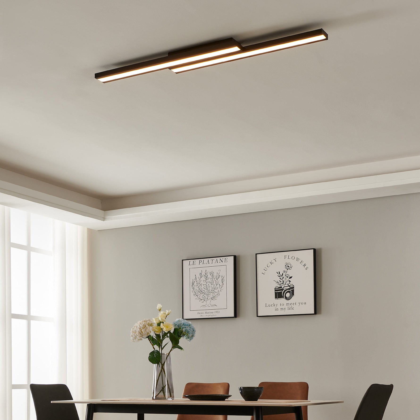 Eglo EU Montemorelos-Z White Aluminium Modern Smart Control, Colour Changing Ceiling Light, (D) 42cm product image - Endon Lighting from First Light Direct with great prices and fast UK delivery