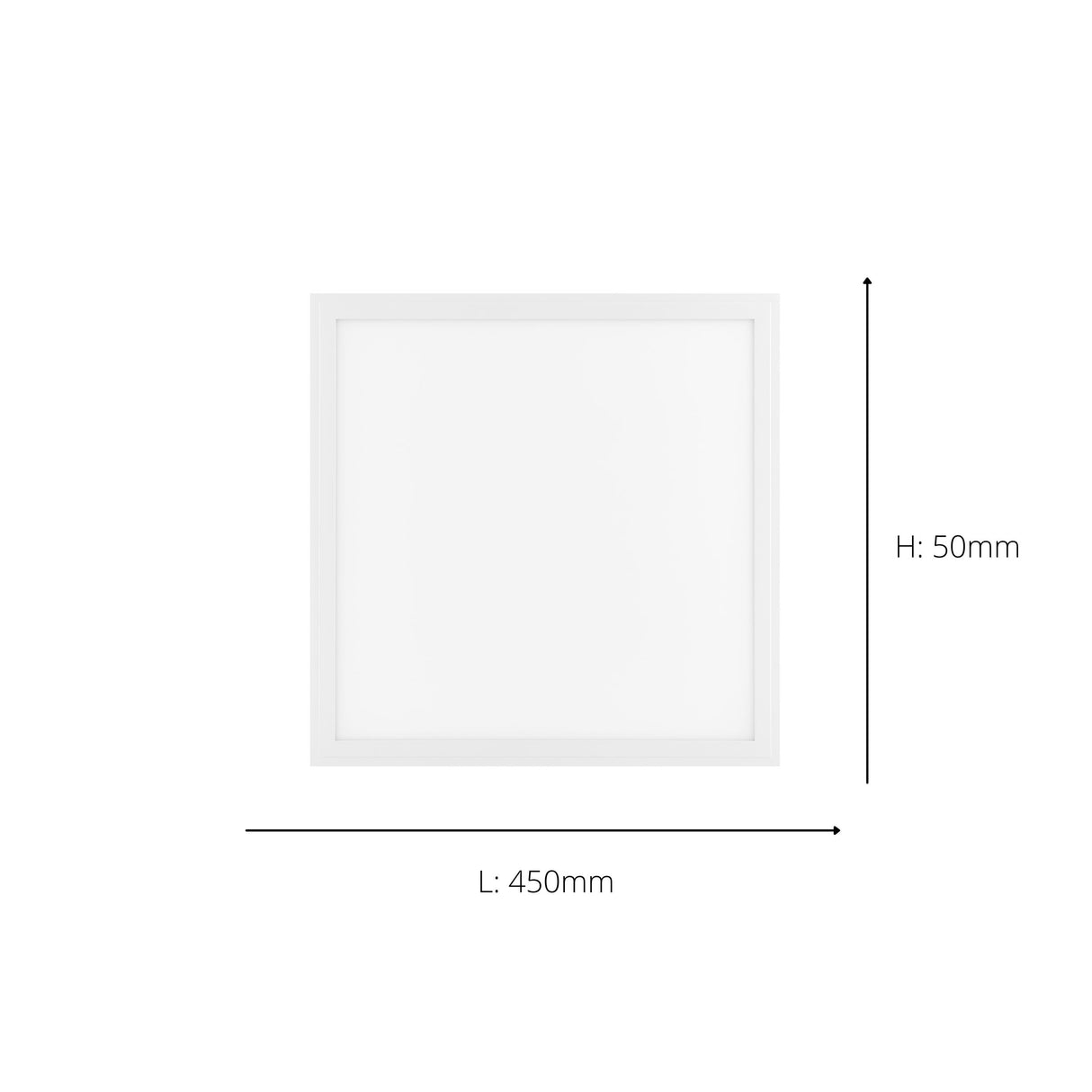 Eglo EU Salobrena-Z White Aluminium LED Smart Control Ceiling Light, 45cm