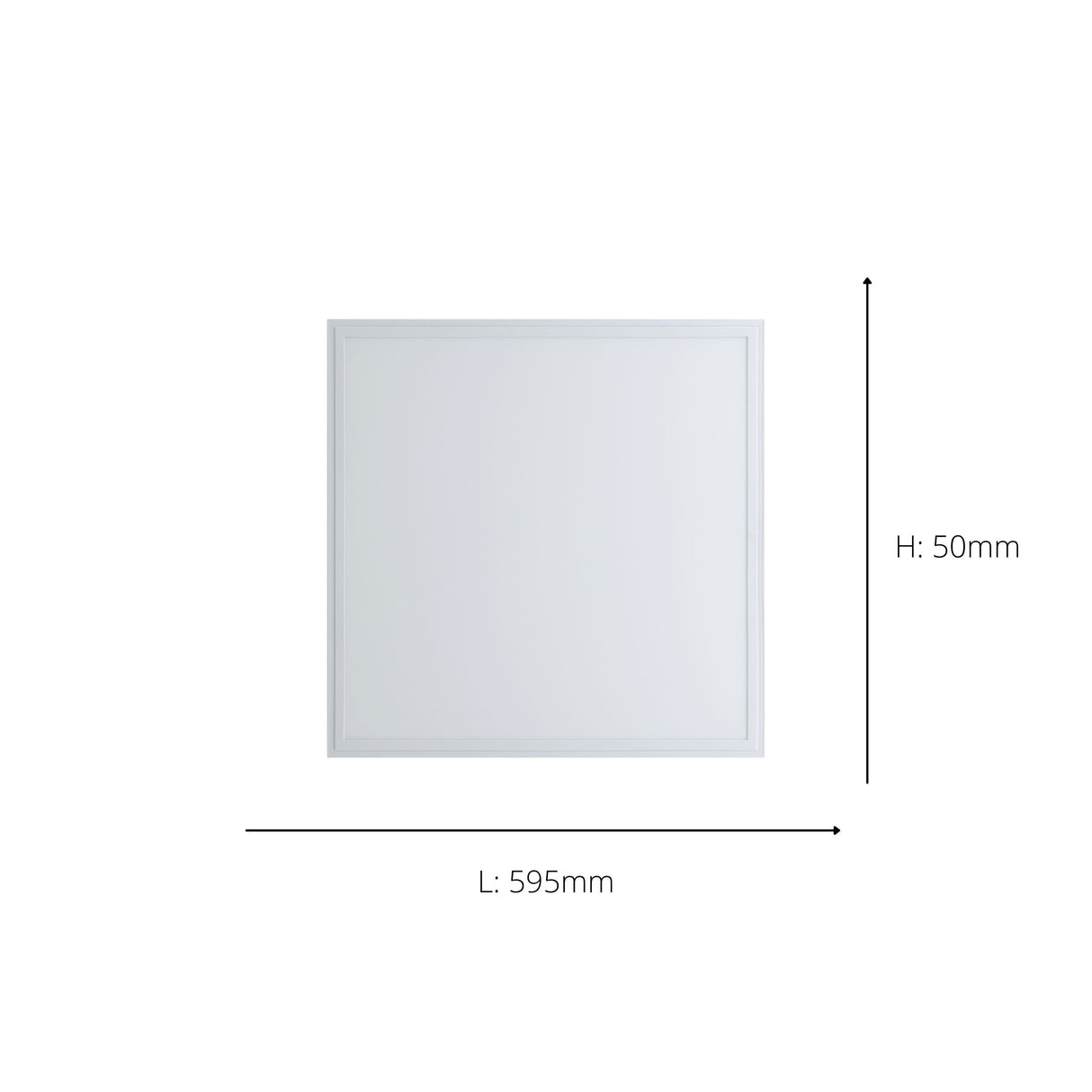 Eglo EU Salobrena-Z White Aluminium LED Smart Control Ceiling Light, 59.5cm