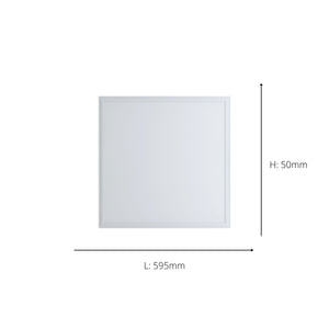 Eglo EU Salobrena-Z White Aluminium LED Smart Control Ceiling Light, 59.5cm