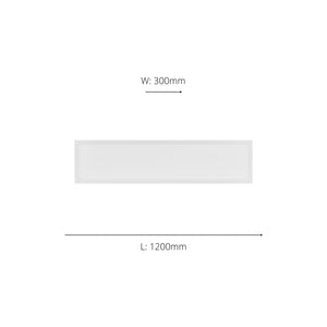 Eglo EU Salobrena-Z White Aluminium LED Smart Control Ceiling Light, 120cm