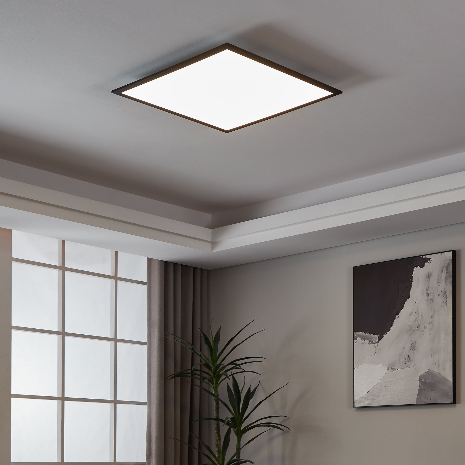 Eglo EU Carosso Black/White Aluminium Recessed Light, 6.8cm Cutout product image - Endon Lighting from First Light Direct with great prices and fast UK delivery