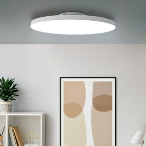 Eglo EU Turcona-Z Steel & Aluminum White LED Ceiling Light
