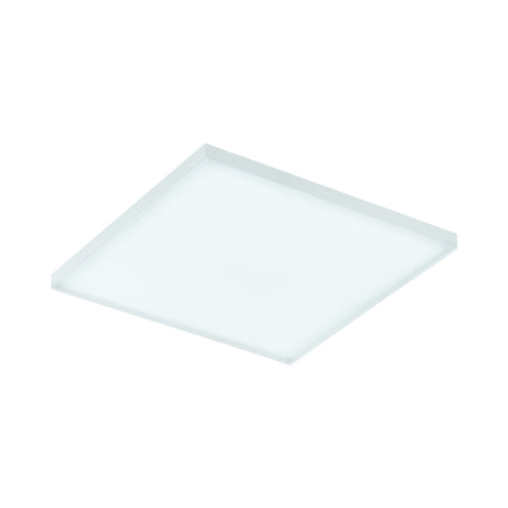 Eglo EU Turcona-Z Steel & Aluminum White LED Ceiling Light, Square